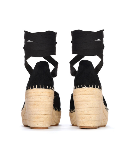 Black High Platform Shoes