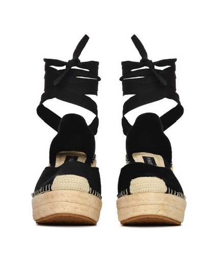 Black High Platform Shoes