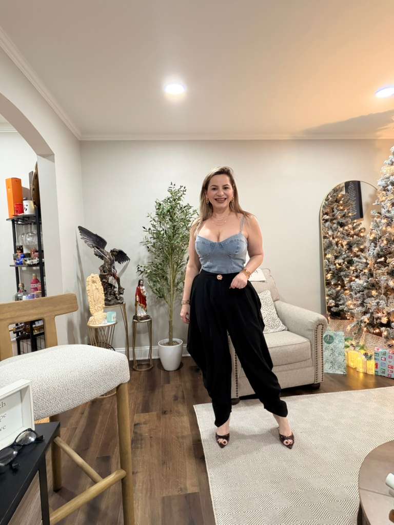 Pantalón Harem Black
