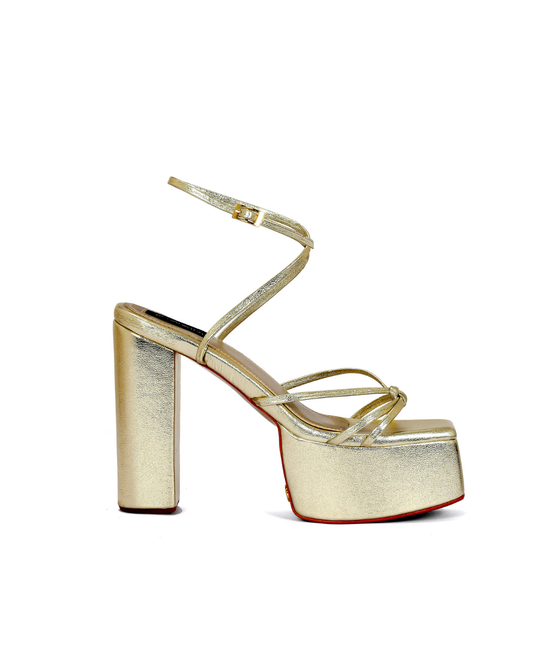 Tacones Sindi Gold