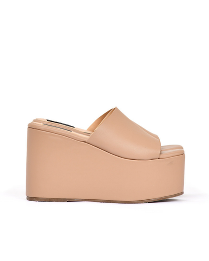 Valery Beige Platforms