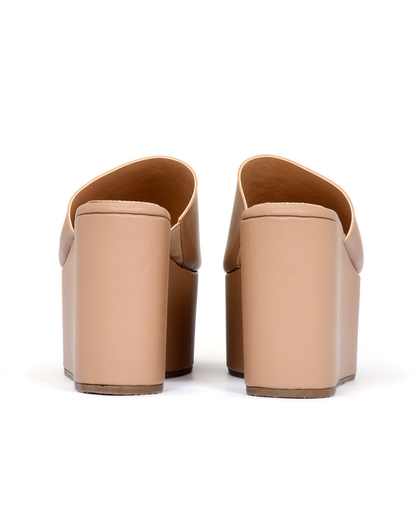 Valery Beige Platforms